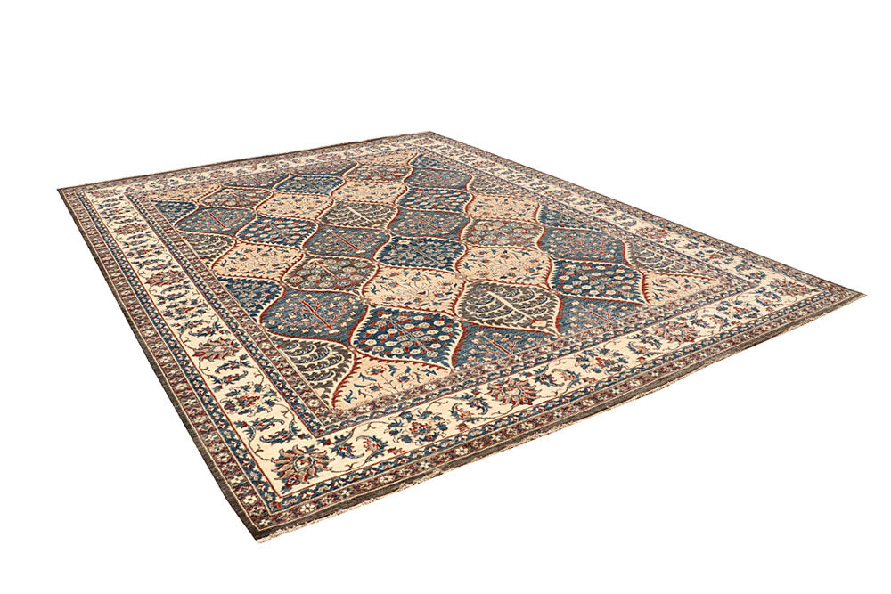 Multi Colored Oushak 8' 11 x 11' 8 - No. 65842 - ALRUG Rug Store