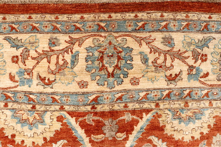 Firebrick Ziegler 8' 9 x 11' 9 - No. 65843 - ALRUG Rug Store