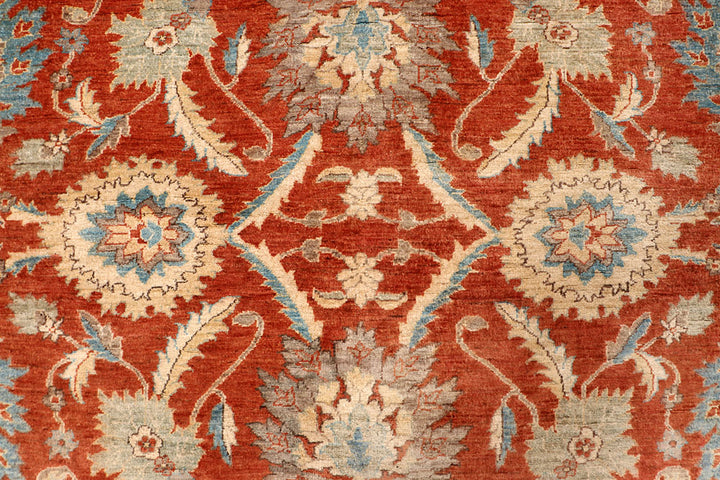 Firebrick Ziegler 8' 9 x 11' 9 - No. 65843 - ALRUG Rug Store