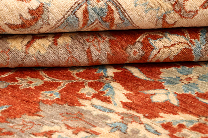 Firebrick Ziegler 8' 9 x 11' 9 - No. 65843 - ALRUG Rug Store