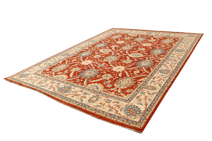 Firebrick Ziegler 8' 9 x 11' 9 - No. 65843 - ALRUG Rug Store