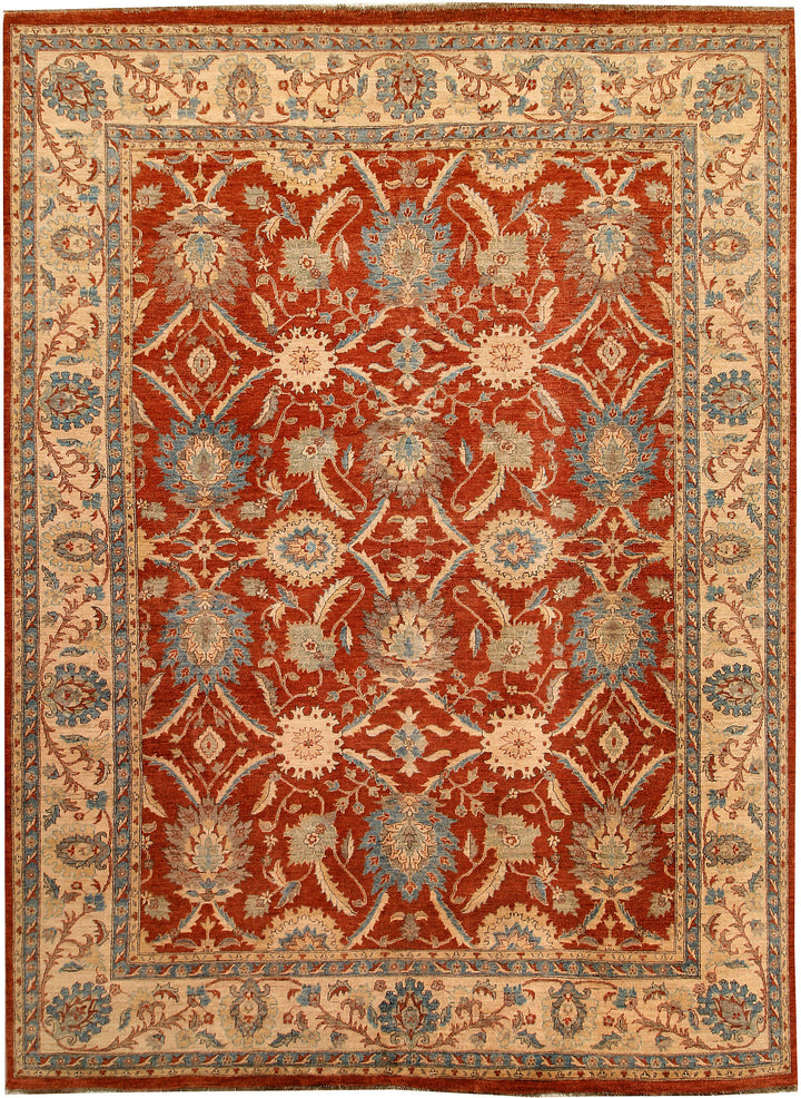Firebrick Ziegler 8' 9 x 11' 9 - No. 65843 - ALRUG Rug Store