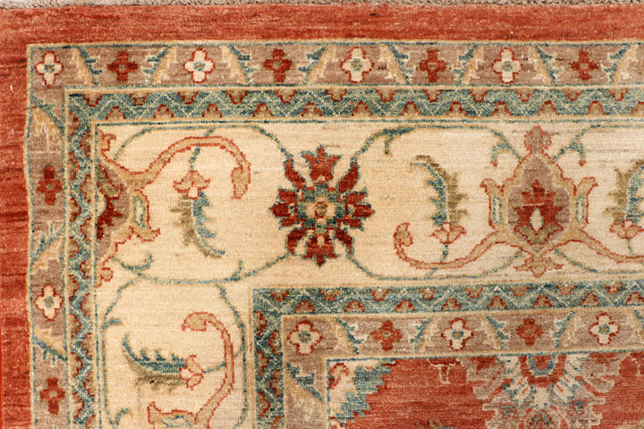 Tomato Ziegler 8' 11 x 11' 10 - No. 65844 - ALRUG Rug Store