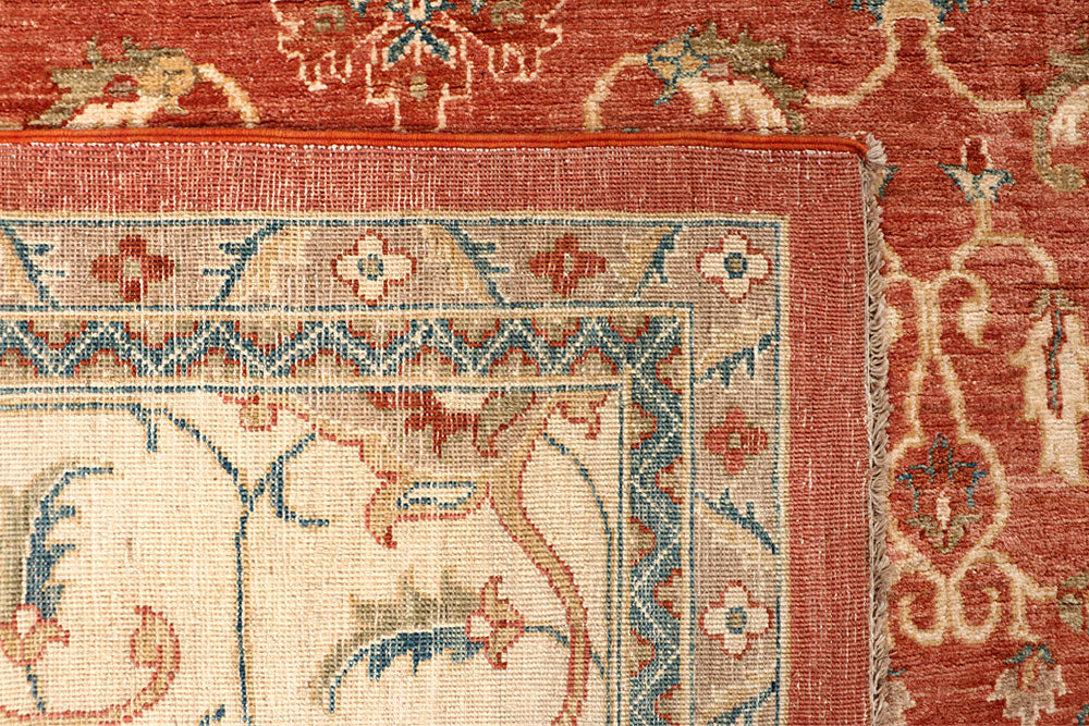 Tomato Ziegler 8' 11 x 11' 10 - No. 65844 - ALRUG Rug Store