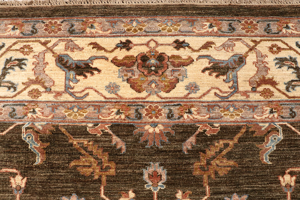 Saddle Brown Ziegler 8' 11 x 11' 8 - No. 65845 - ALRUG Rug Store