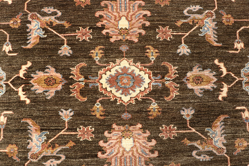 Saddle Brown Ziegler 8' 11 x 11' 8 - No. 65845 - ALRUG Rug Store