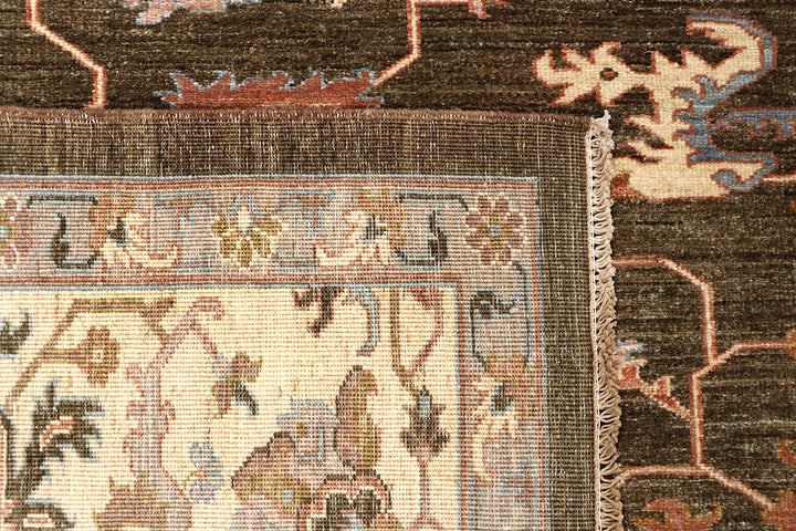 Saddle Brown Ziegler 8' 11 x 11' 8 - No. 65845 - ALRUG Rug Store