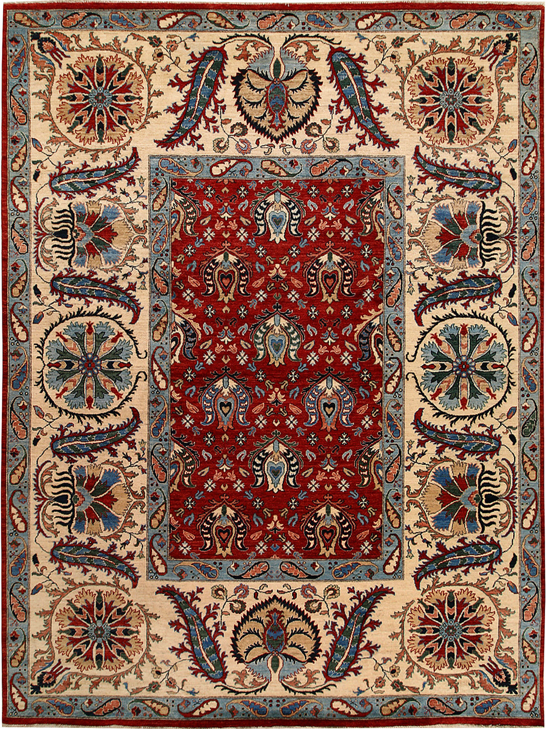 Firebrick Ziegler 9' x 11' 11 - No. 65847 - ALRUG Rug Store