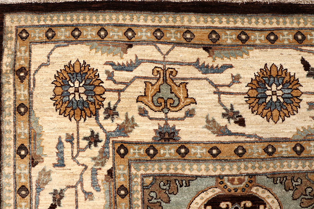 Dark Grey Ziegler 8' 10 x 12' 2 - No. 65848 - ALRUG Rug Store