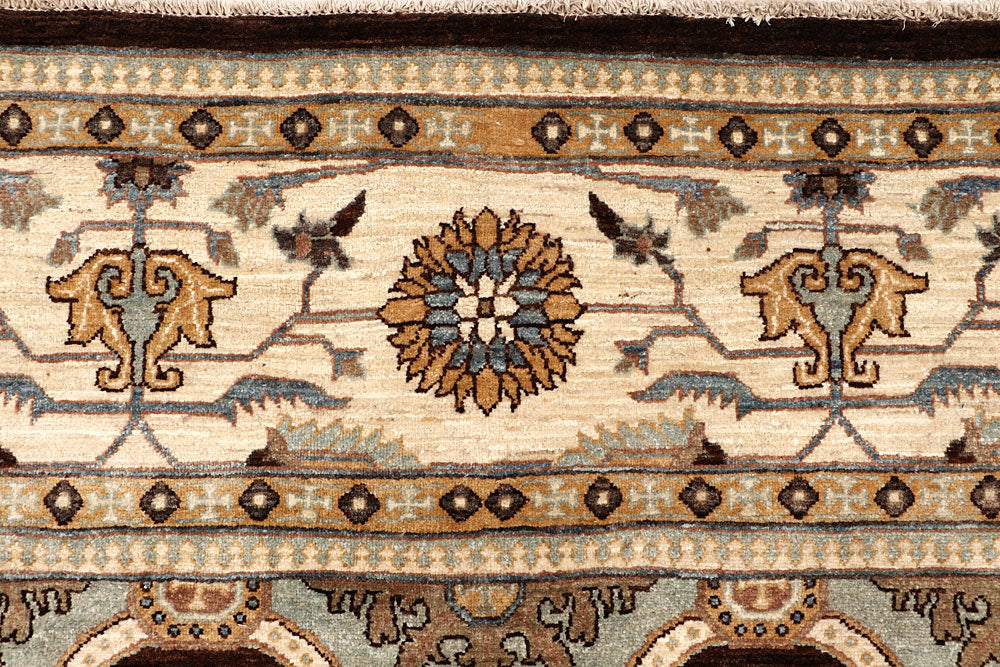 Dark Grey Ziegler 8' 10 x 12' 2 - No. 65848 - ALRUG Rug Store