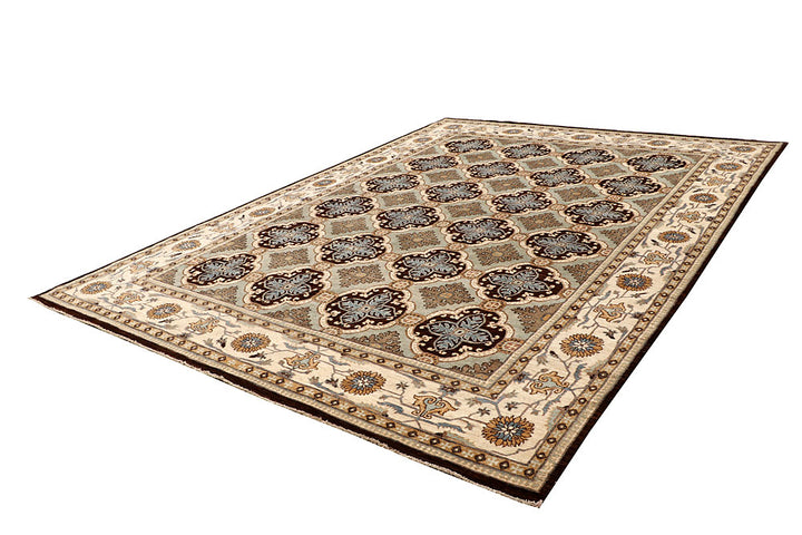 Dark Grey Ziegler 8' 10 x 12' 2 - No. 65848 - ALRUG Rug Store