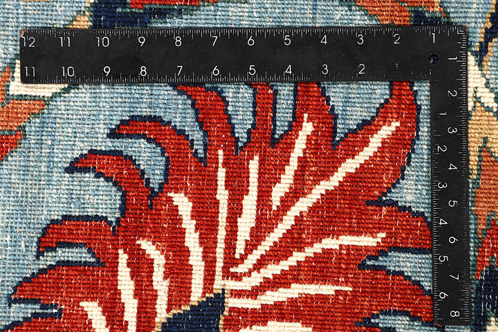 Light Slate Grey Ikat 8' x 9' 9 - No. 65850 - ALRUG Rug Store