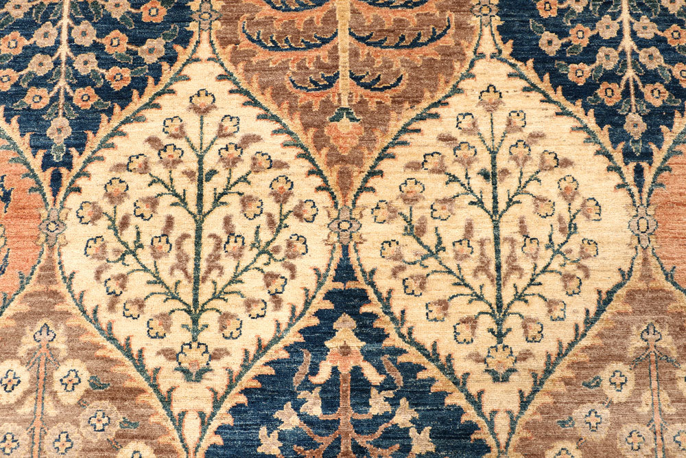 Multi Colored Oushak 9' 10 x 13' - No. 65852 - ALRUG Rug Store