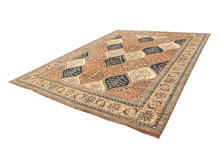 Multi Colored Oushak 9' 10 x 13' - No. 65852 - ALRUG Rug Store