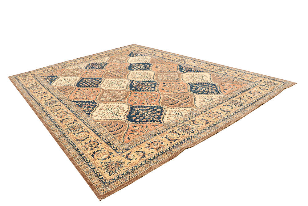 Multi Colored Oushak 9' 10 x 13' - No. 65852 - ALRUG Rug Store