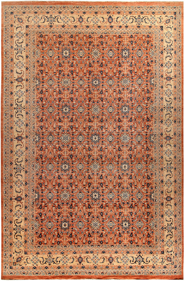 Tomato Ziegler 11' 10 x 18' - No. 65853 - ALRUG Rug Store