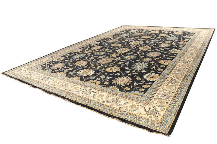 Dim Grey Ziegler 13' 9 x 19' 4 - No. 65854 - ALRUG Rug Store