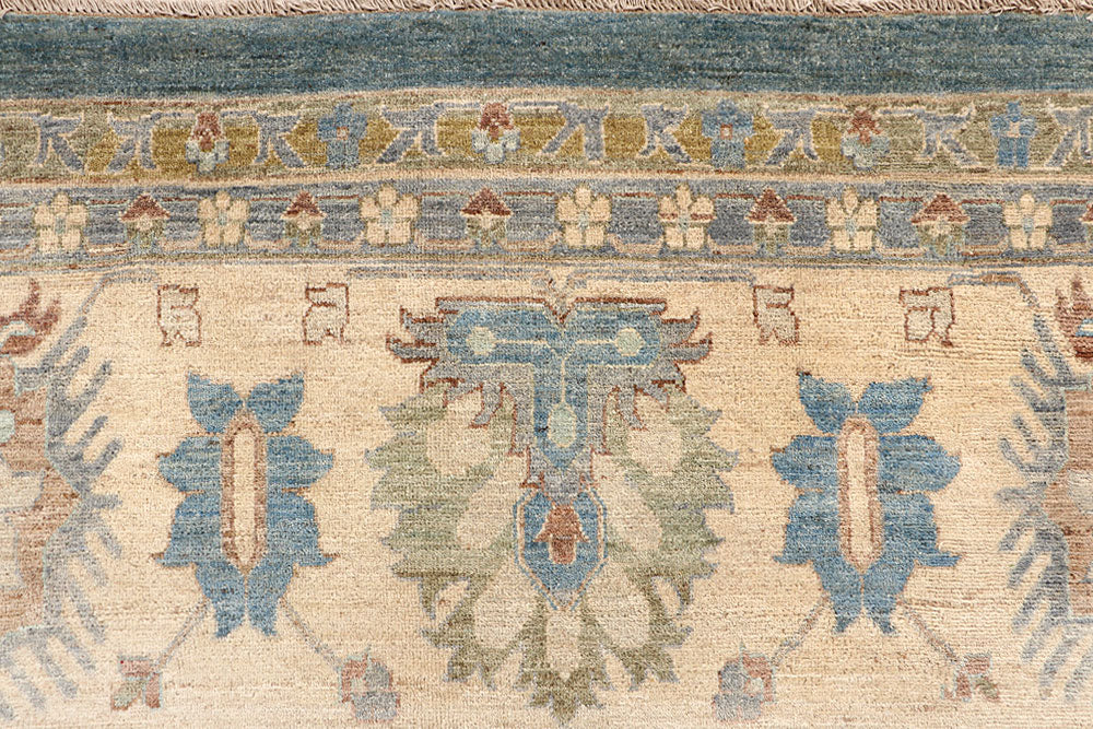 Dark Slate Grey Ziegler 12' 2 x 16' 1 - No. 65855 - ALRUG Rug Store