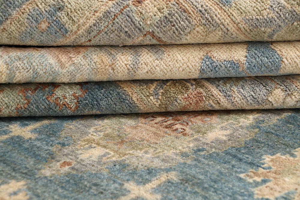 Dark Slate Grey Ziegler 12' 2 x 16' 1 - No. 65855 - ALRUG Rug Store