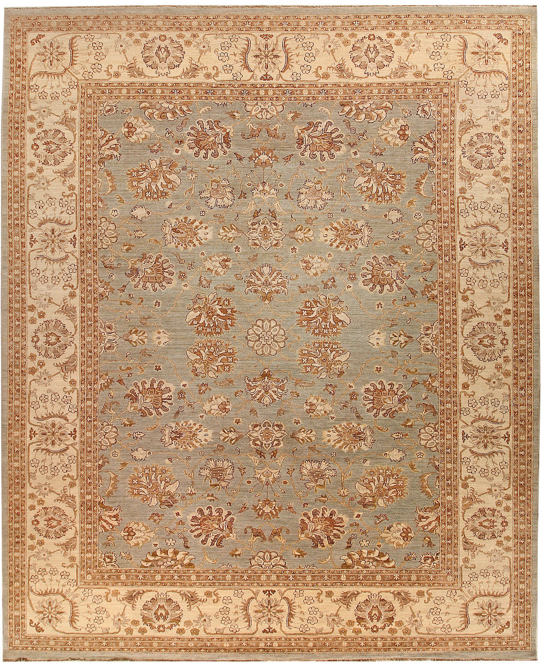 Dark Grey Ziegler 11' 9 x 14' 4 - No. 65856 - ALRUG Rug Store