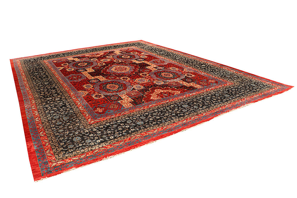 Multi Colored Mamluk 13' 10 x 17' 11 - No. 65857 - ALRUG Rug Store