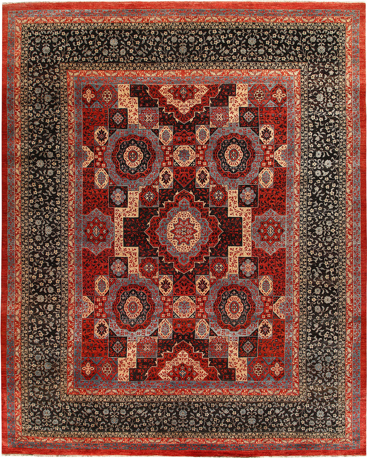 Multi Colored Mamluk 13' 10 x 17' 11 - No. 65857 - ALRUG Rug Store