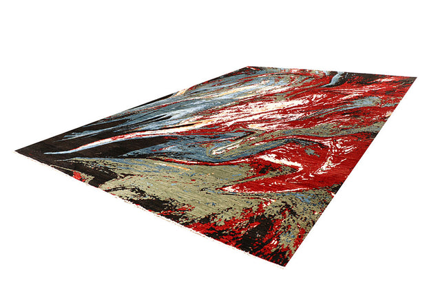 Multi Colored Abstract 12' x 17' 9 - No. 65859 - ALRUG Rug Store