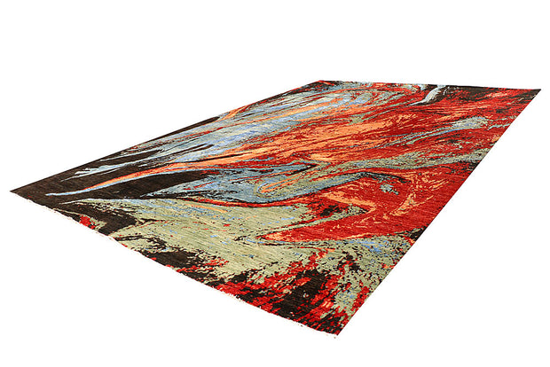 Multi Colored Abstract 11' 10 x 17' 9 - No. 65860 - ALRUG Rug Store