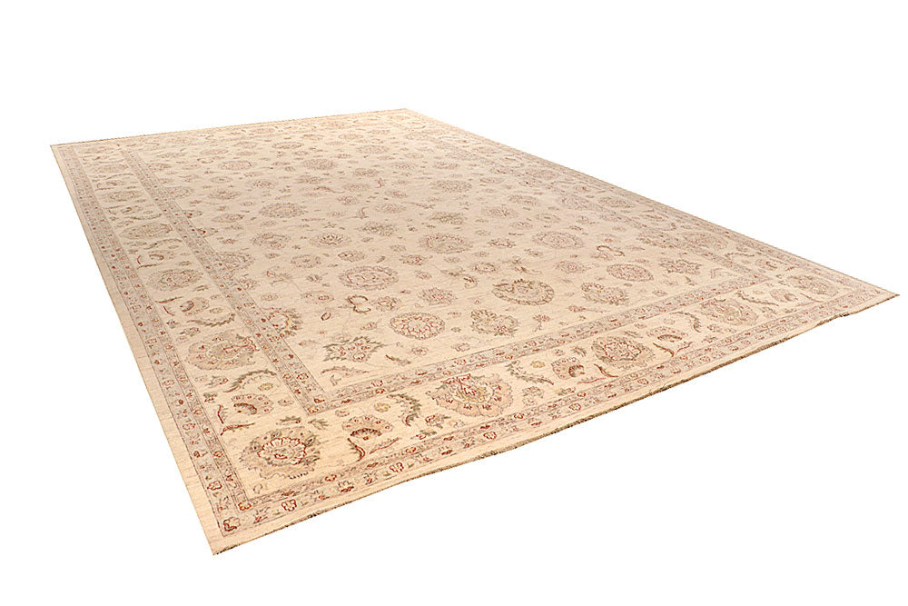 Blanched Almond Ziegler 11' 10 x 17' 7 - No. 65861 - ALRUG Rug Store