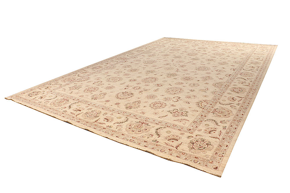 Blanched Almond Ziegler 11' 9 x 17' 10 - No. 65864 - ALRUG Rug Store