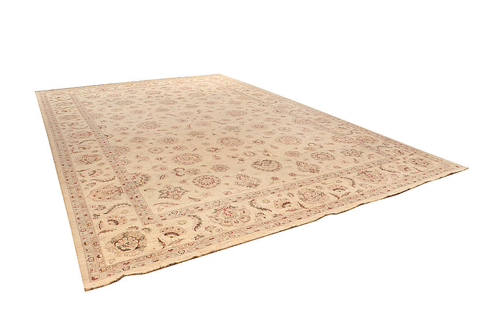 Blanched Almond Ziegler 11' 9 x 17' 10 - No. 65864 - ALRUG Rug Store