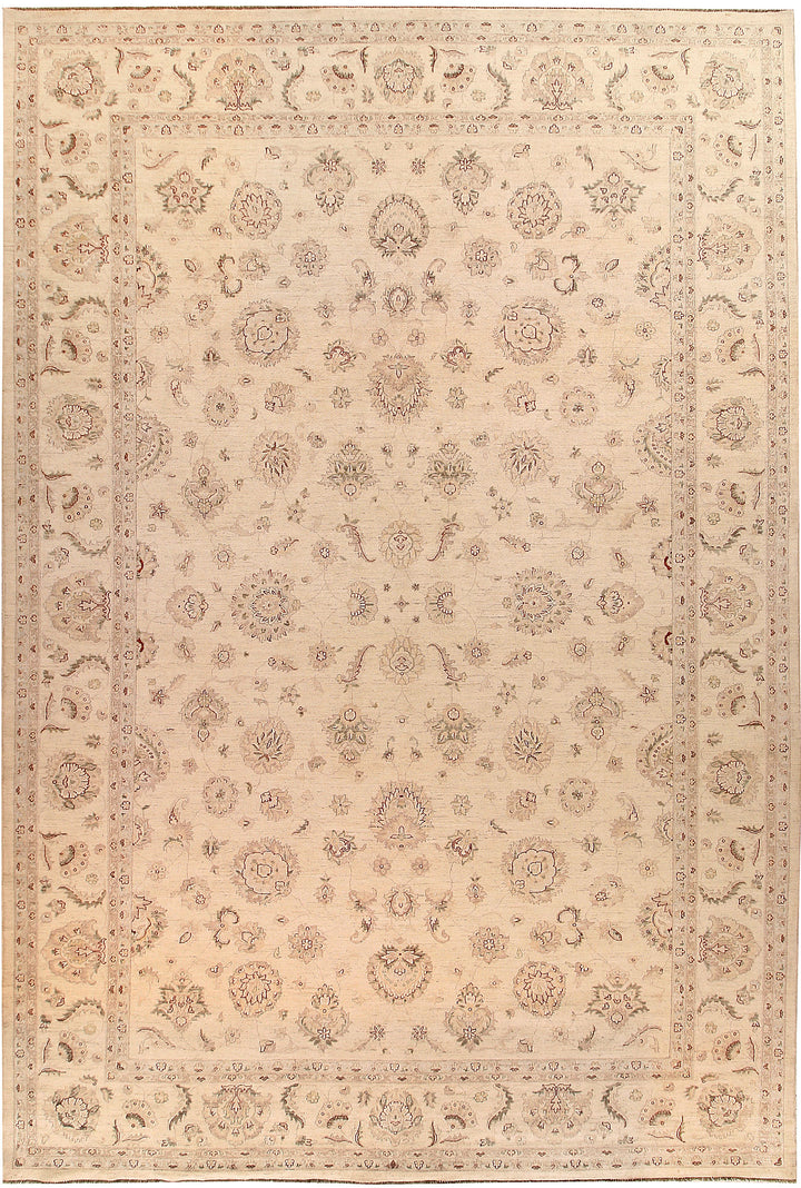 Blanched Almond Ziegler 11' 9 x 17' 10 - No. 65864 - ALRUG Rug Store