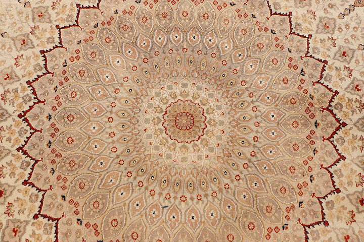 Blanched Almond Gombud 11' 10 x 17' 9 - No. 65868 - ALRUG Rug Store