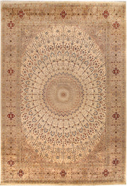 Blanched Almond Gombud 11' 10 x 17' 9 - No. 65868 - ALRUG Rug Store