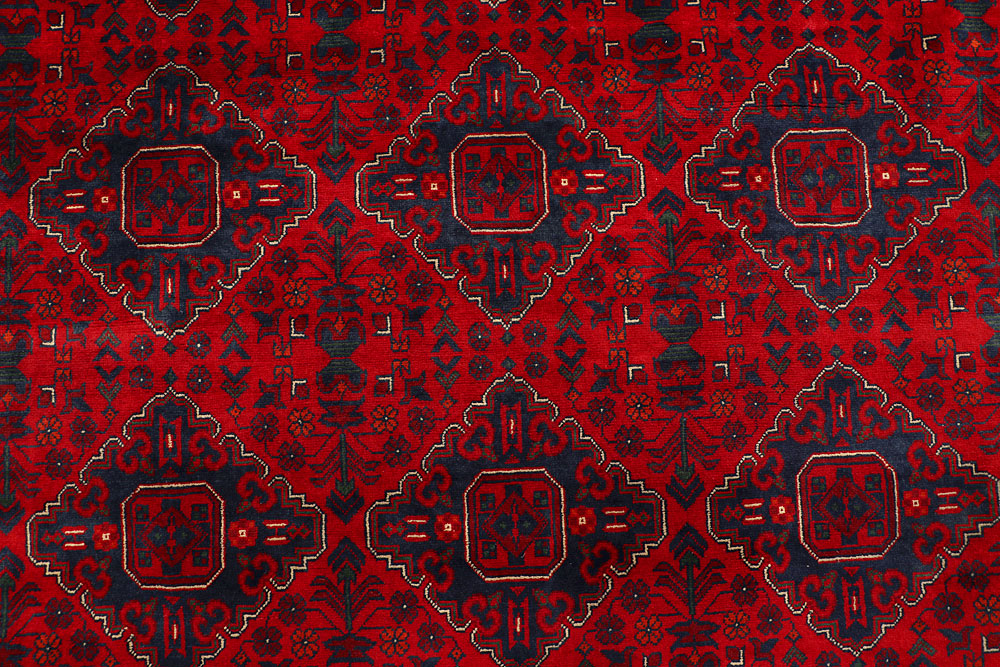 Dark Red Khal Mohammadi 12' 9 x 19' 3 - No. 65870 - ALRUG Rug Store