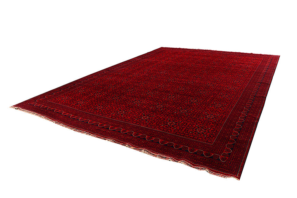 Dark Red Khal Mohammadi 12' 10 x 18' 2 - No. 65873 - ALRUG Rug Store