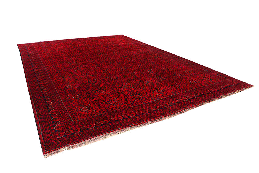 Dark Red Khal Mohammadi 12' 10 x 18' 2 - No. 65873 - ALRUG Rug Store