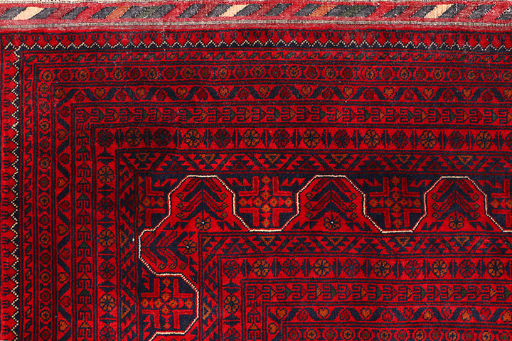 Dark Red Khal Mohammadi 13' 1 x 19' 3 - No. 65874 - ALRUG Rug Store