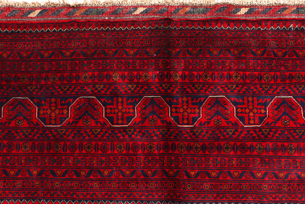 Dark Red Khal Mohammadi 13' 1 x 19' 3 - No. 65874 - ALRUG Rug Store