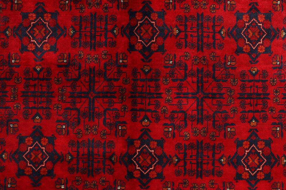 Dark Red Khal Mohammadi 13' 1 x 19' 3 - No. 65874 - ALRUG Rug Store