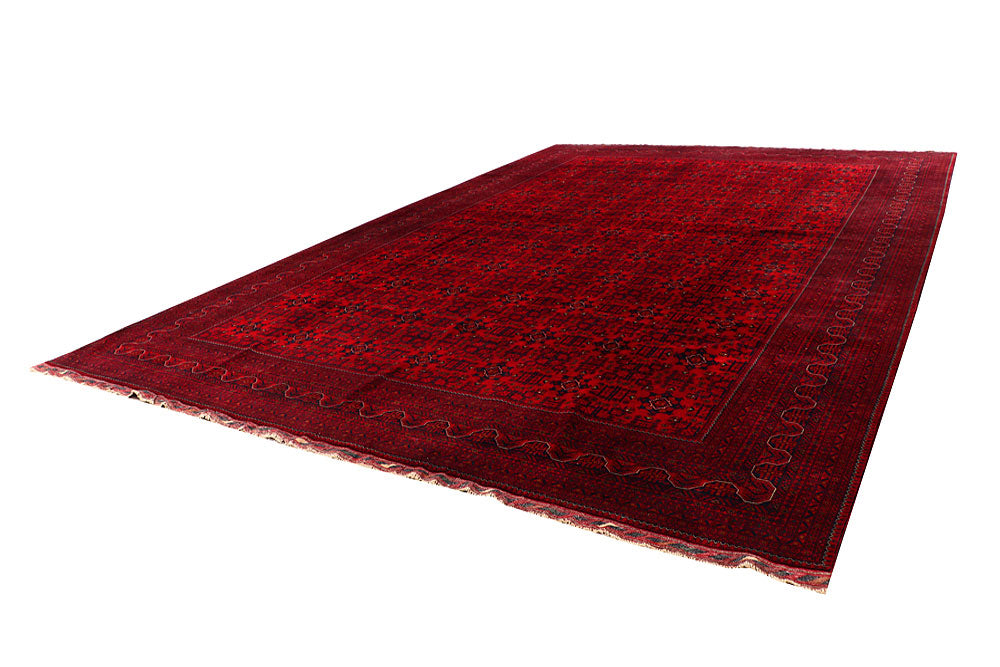 Dark Red Khal Mohammadi 13' 1 x 19' 3 - No. 65874 - ALRUG Rug Store