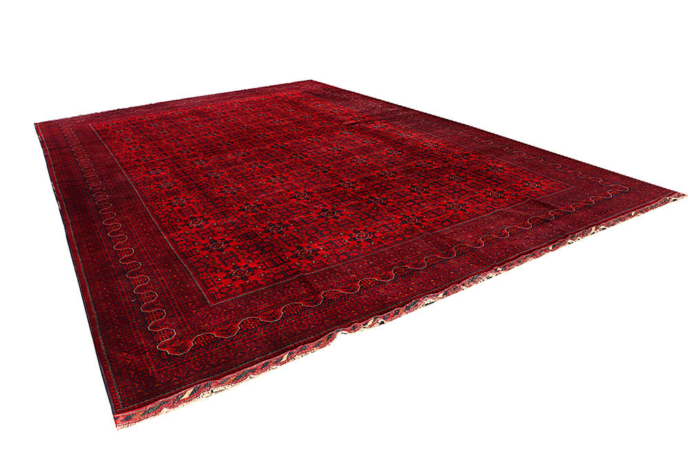 Dark Red Khal Mohammadi 13' 1 x 19' 3 - No. 65874 - ALRUG Rug Store