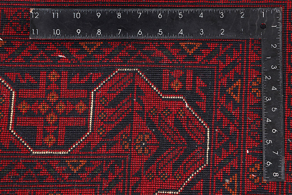 Dark Red Khal Mohammadi 13' 1 x 19' 3 - No. 65874 - ALRUG Rug Store