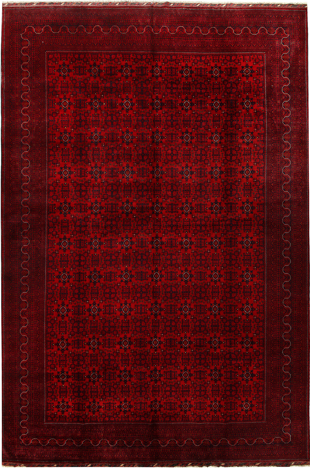 Dark Red Khal Mohammadi 13' 1 x 19' 3 - No. 65874 - ALRUG Rug Store
