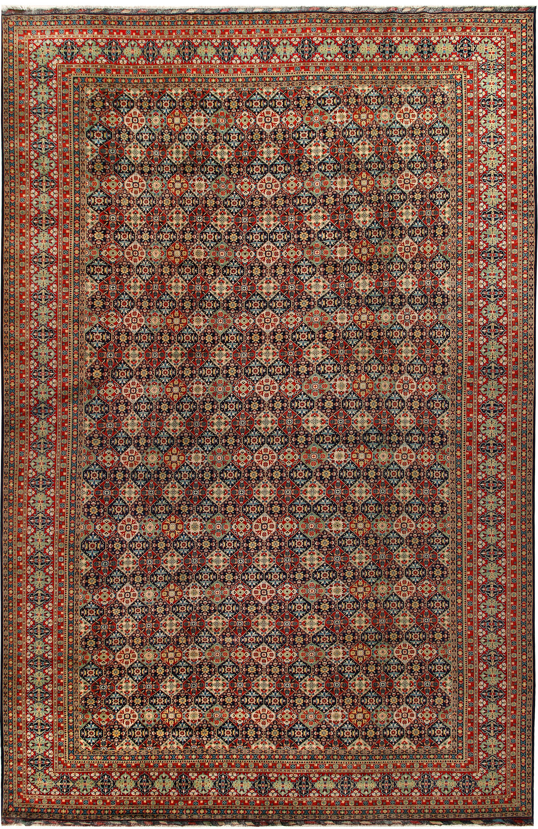Multi Colored Khal Mohammadi 12' 11 x 19' 5 - No. 65876 - ALRUG Rug Store