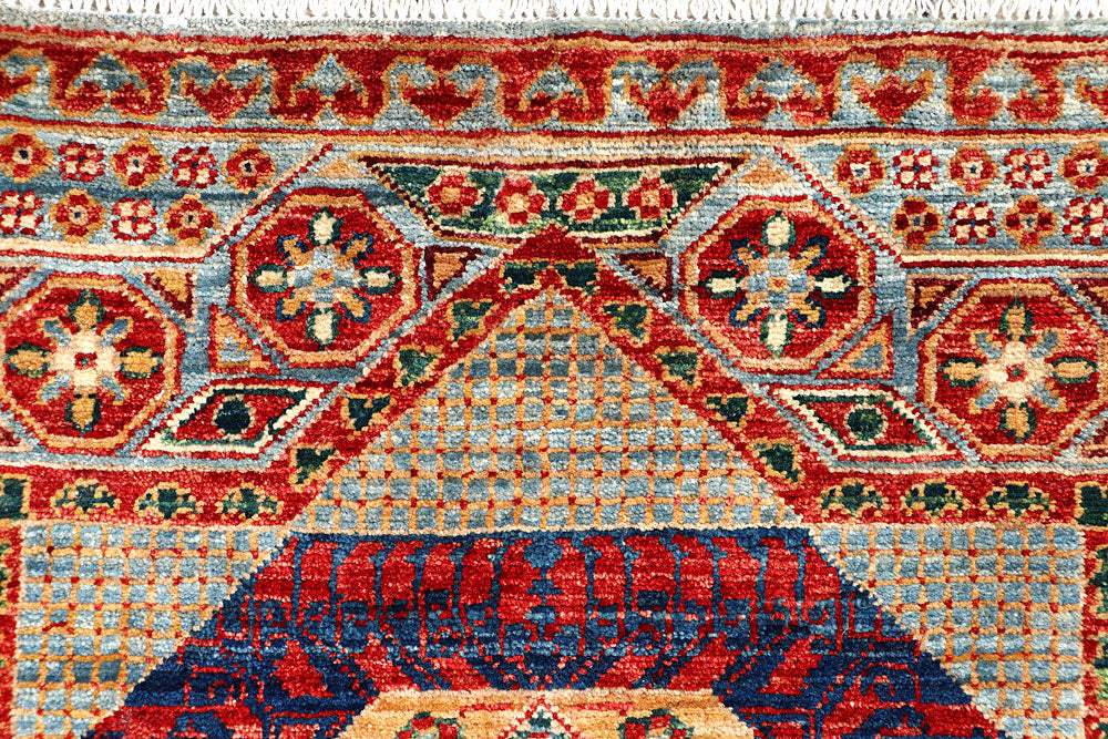 Multi Colored Mamluk 3' 3 x 4' 10 - No. 65879 - ALRUG Rug Store