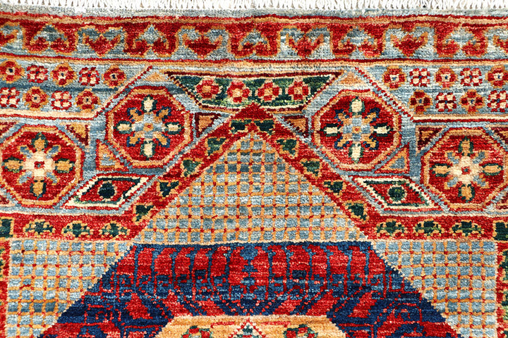 Multi Colored Mamluk 3' 3 x 4' 10 - No. 65879 - ALRUG Rug Store