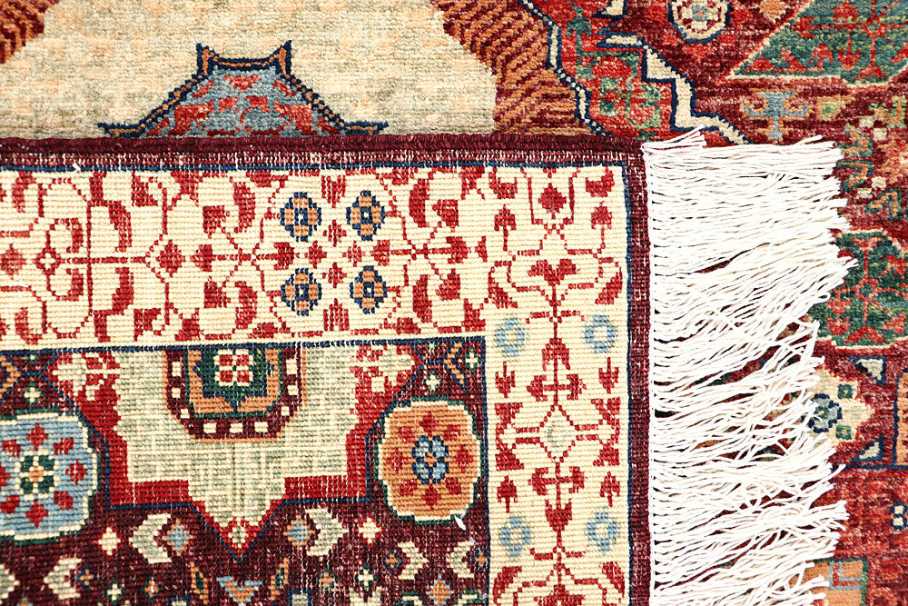 Multi Colored Mamluk 3' 4 x 4' 11 - No. 65880 - ALRUG Rug Store