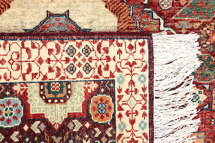 Multi Colored Mamluk 3' 4 x 4' 11 - No. 65880 - ALRUG Rug Store
