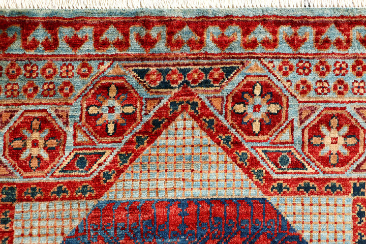 Multi Colored Mamluk 3' 3 x 5' - No. 65882 - ALRUG Rug Store